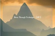 Down Through Technique （DT）