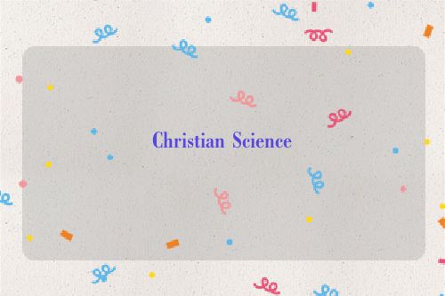 Christian Science
