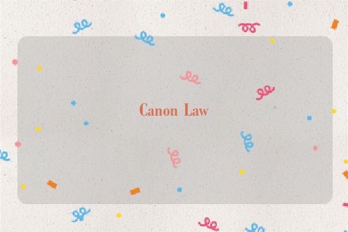 Canon Law