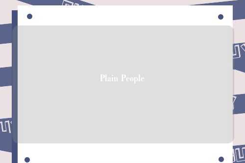 Plain People